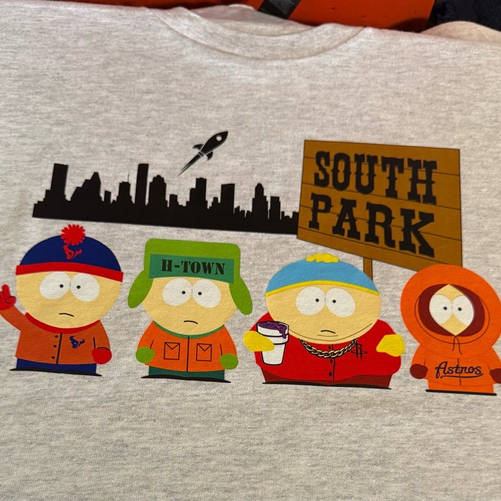 South Park Kids Graphic T-Shirt - Gray